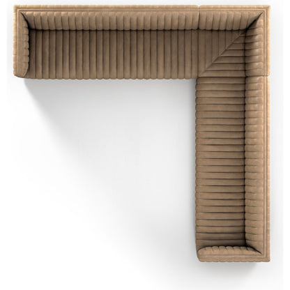 Augustine 3-PC Sectional by Four Hands. Made from unique in a modern style.