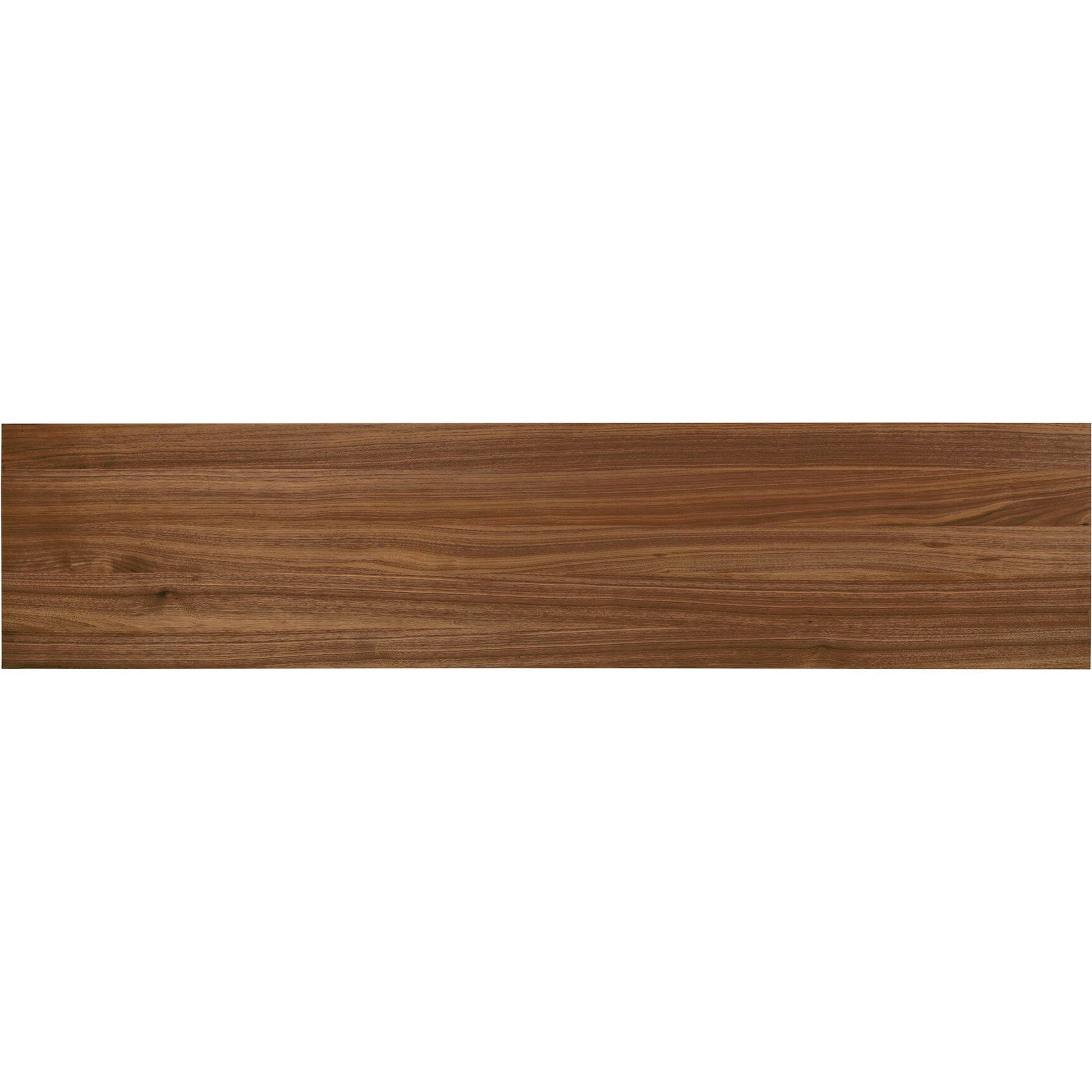 Arturo Console Table by Four Hands in natural walnut. Made from walnut veneer, solid walnut in a modern style.