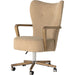 Melrose Desk Chair by Four Hands. Made from 100% polyester, solid ash, aluminum in a modern style.