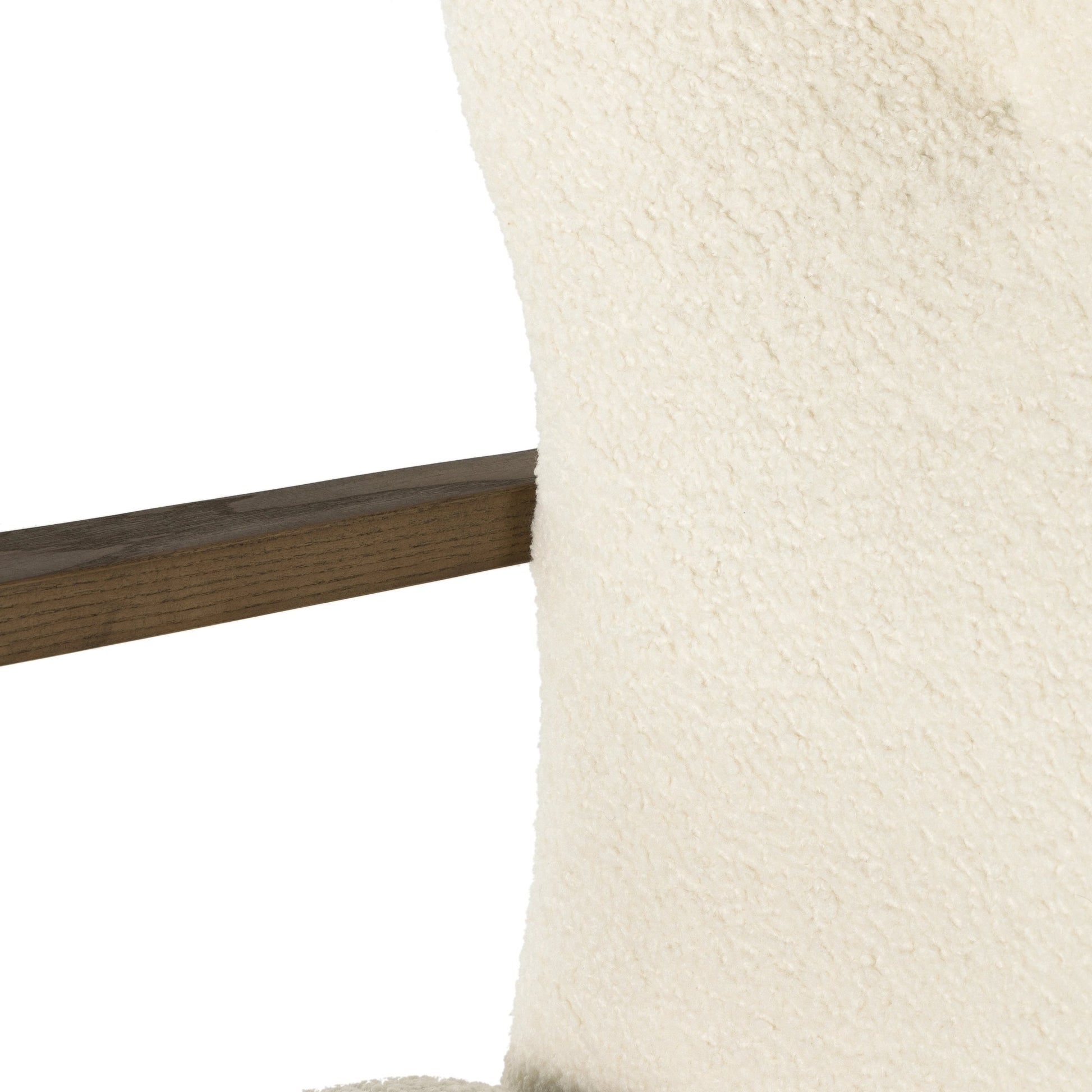 Melrose Desk Chair by Four Hands. Made from 100% polyester, solid ash, aluminum in a modern style.