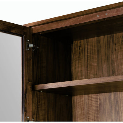 Arturo Cabinet by Four Hands in natural walnut. Made from walnut veneer, solid walnut in a modern style.