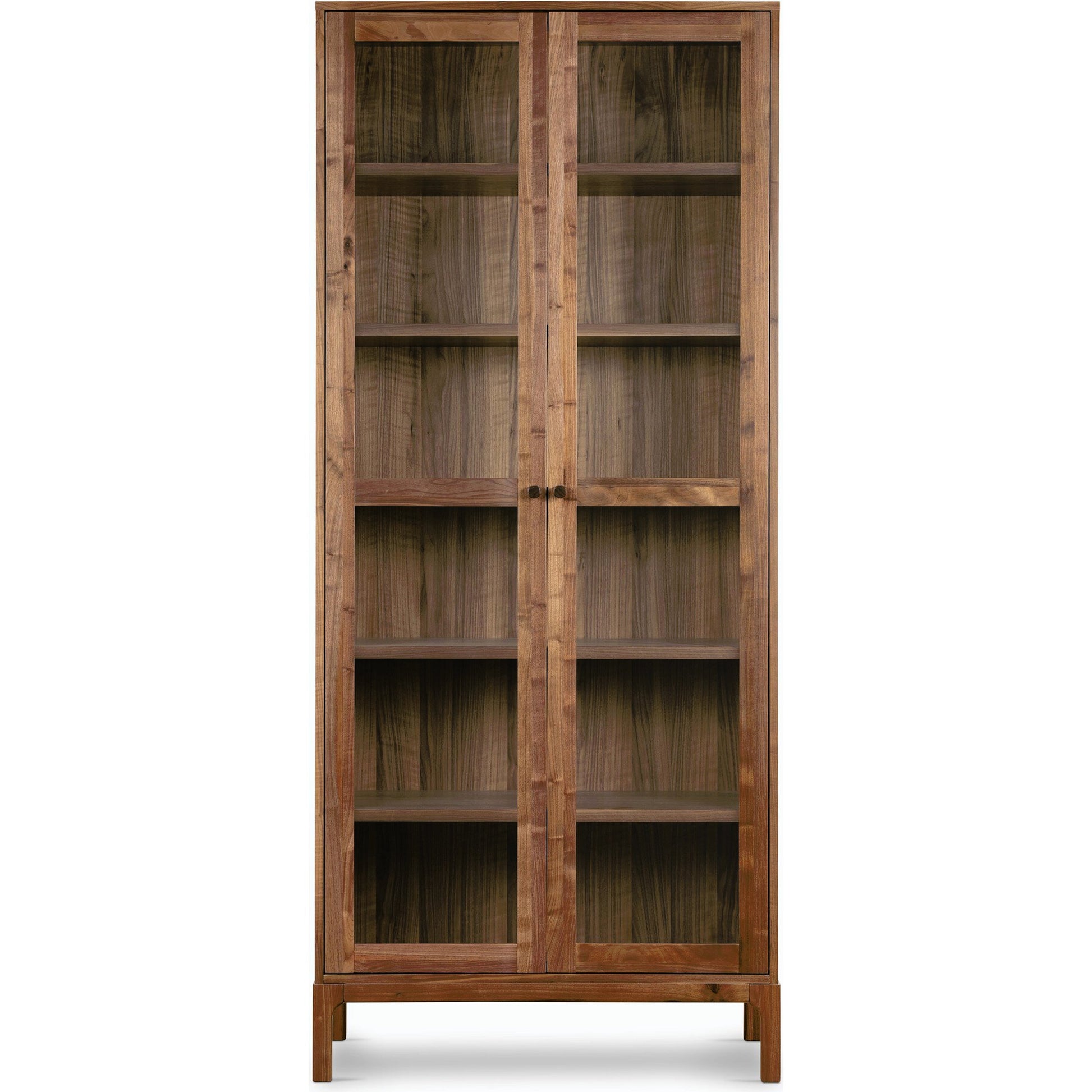 Arturo Cabinet by Four Hands in natural walnut. Made from walnut veneer, solid walnut in a modern style.