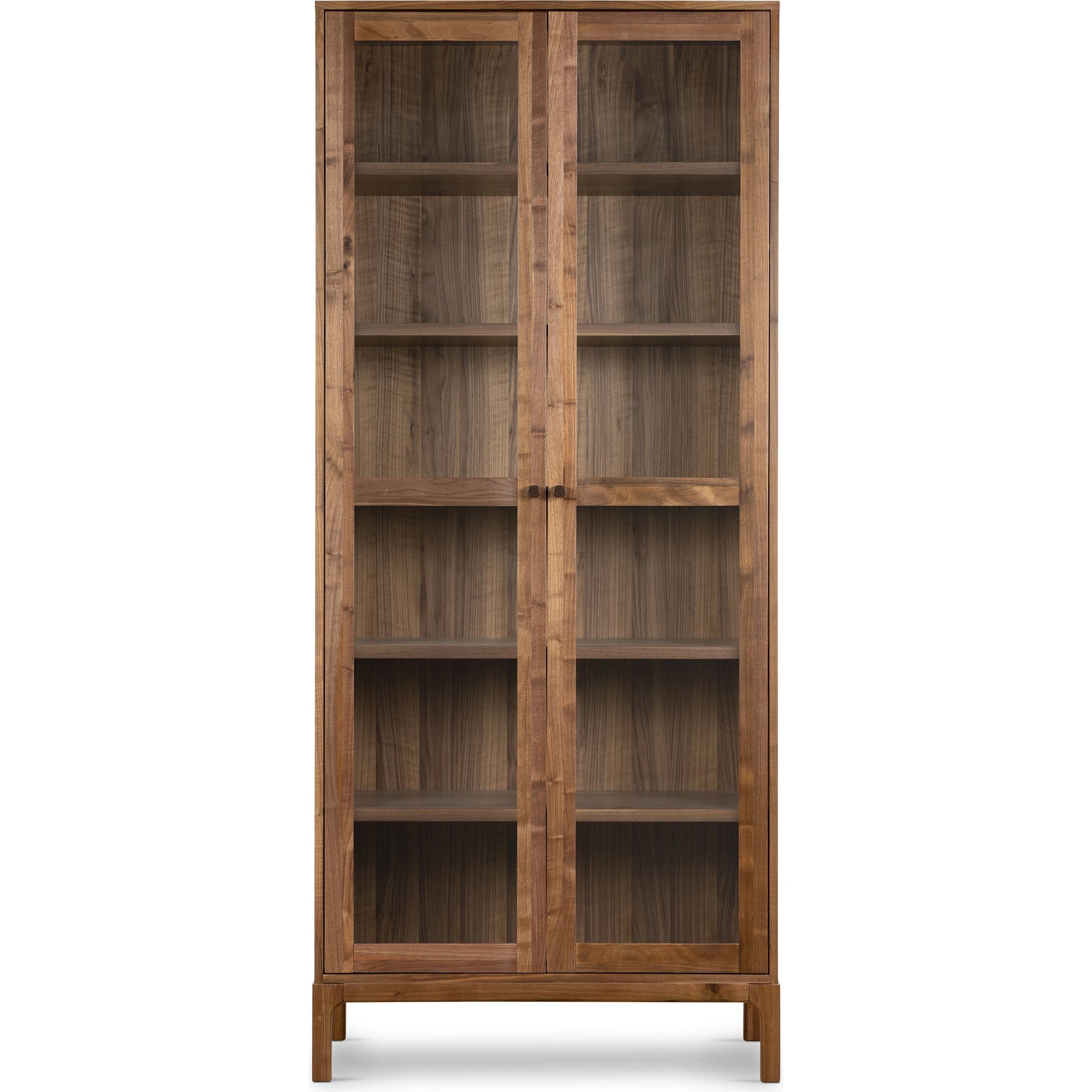 Arturo Cabinet by Four Hands in natural walnut. Made from walnut veneer, solid walnut in a modern style.