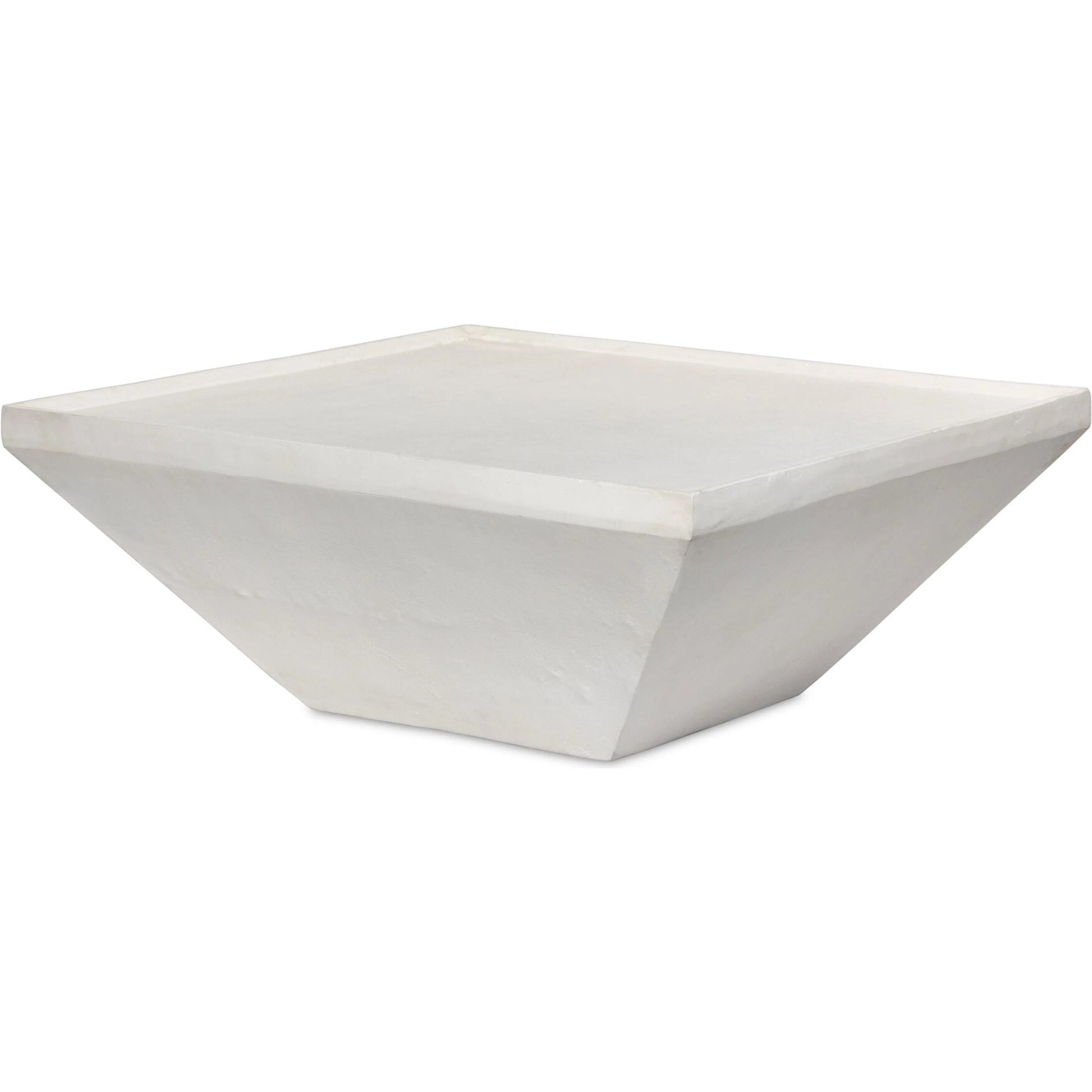 Drake Outdoor Coffee Table by Four Hands. Made from aluminum in a modern style.