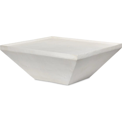 Drake Outdoor Coffee Table by Four Hands. Made from aluminum in a modern style.