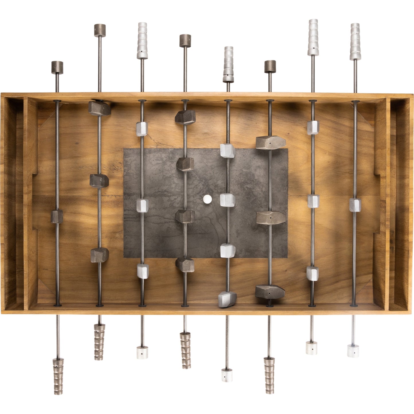 005 SI-1901526 | Additional Silo | Foosball Table by Four Hands in natural brown guanacaste. Made from aluminum, iron in a modern style.