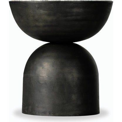 Corbett End Table by Four Hands. Made from solid marble, aluminum, engineered hardwood in a modern style.