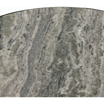 Corbett End Table by Four Hands. Made from solid marble, aluminum, engineered hardwood in a modern style.