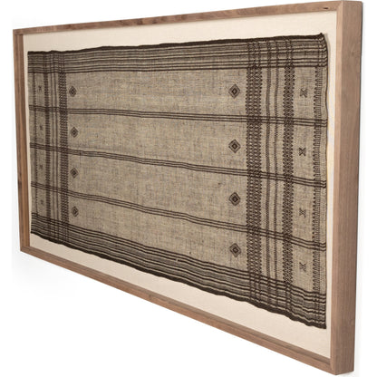 Bhujodi Textile by FH Art Studio by Four Hands. Made from 100% wool in a transitional style.