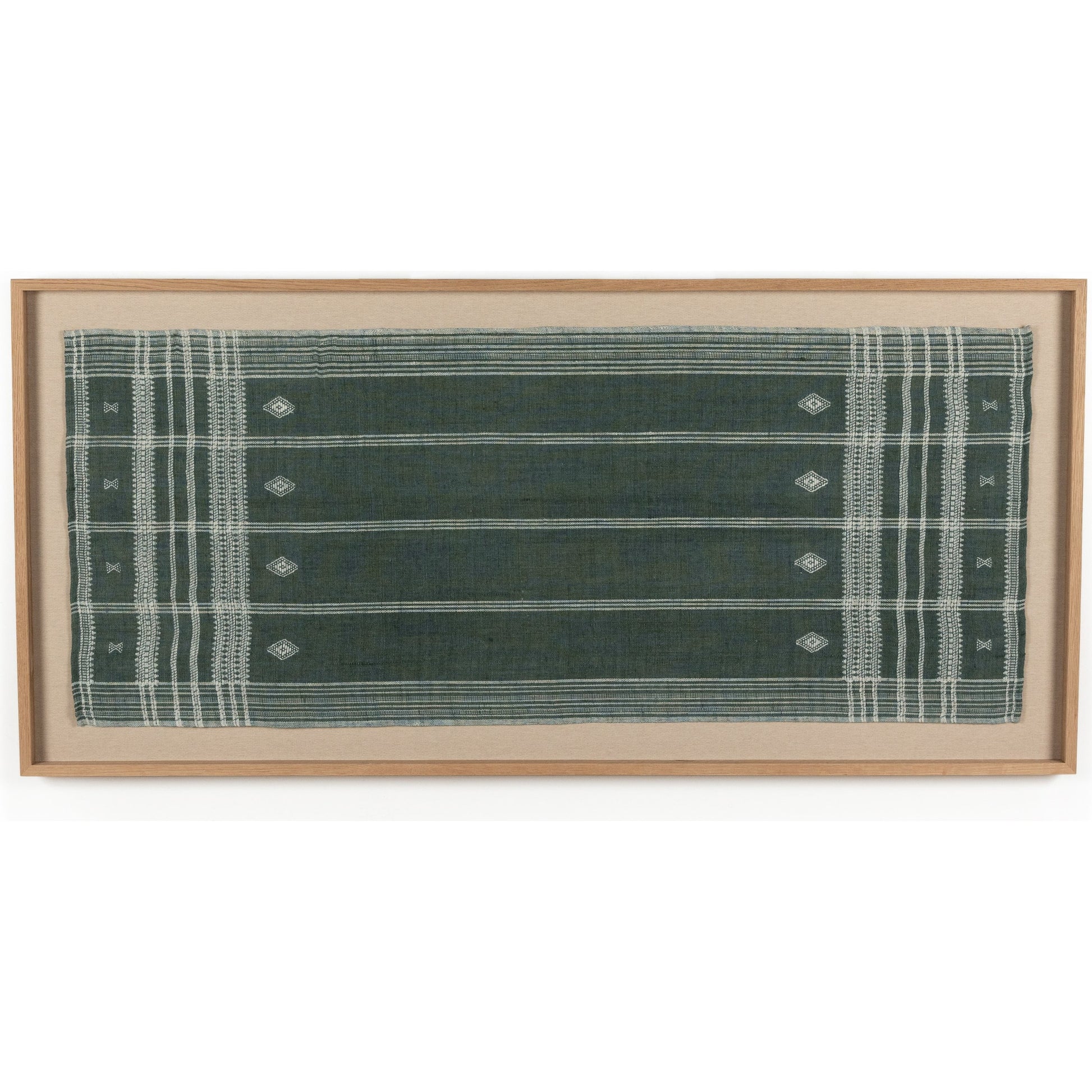 Bhujodi Textile by FH Art Studio by Four Hands. Made from 100% wool in a transitional style.