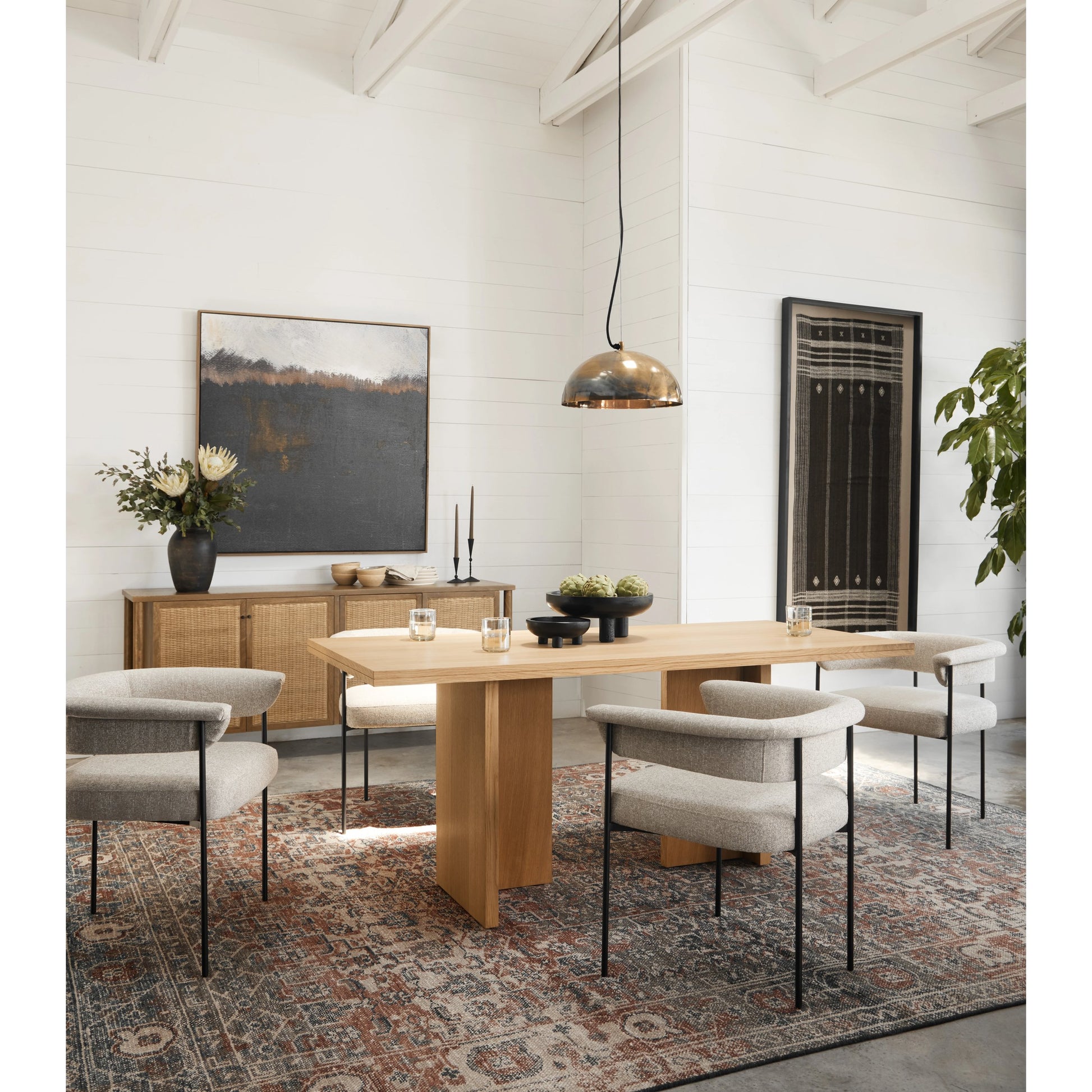 Bhujodi Textile by FH Art Studio by Four Hands. Made from 100% wool in a transitional style.