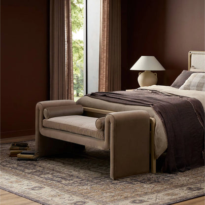 Mitchell Accent Bench by Four Hands. Made from unique in a modern style.