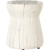 Ivory, Carbonized Black, Aged Metal