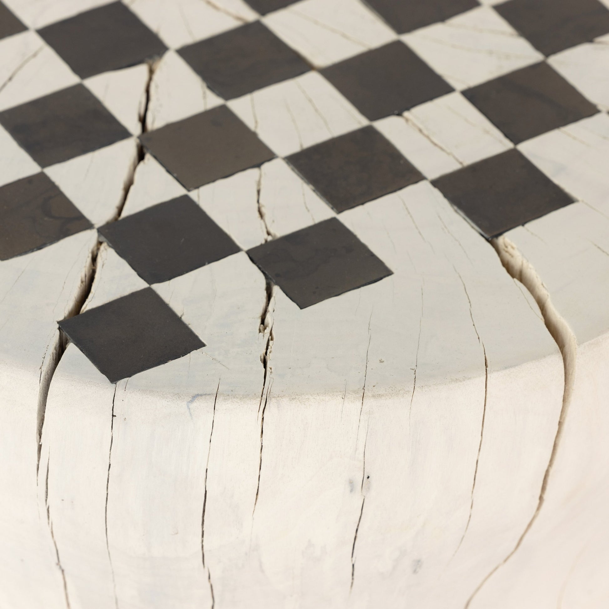 Chess Table by Four Hands. Made from solid mixed reclaimed wood, iron in a cottage & farmhouse style.