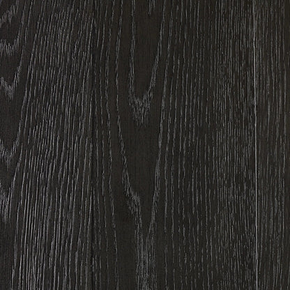 Munich Dining Table by Four Hands in ebony oak veneer, ebony oak thin veneer, ebony parawood. Made from thick oak veneer, solid parawood in a unique style.