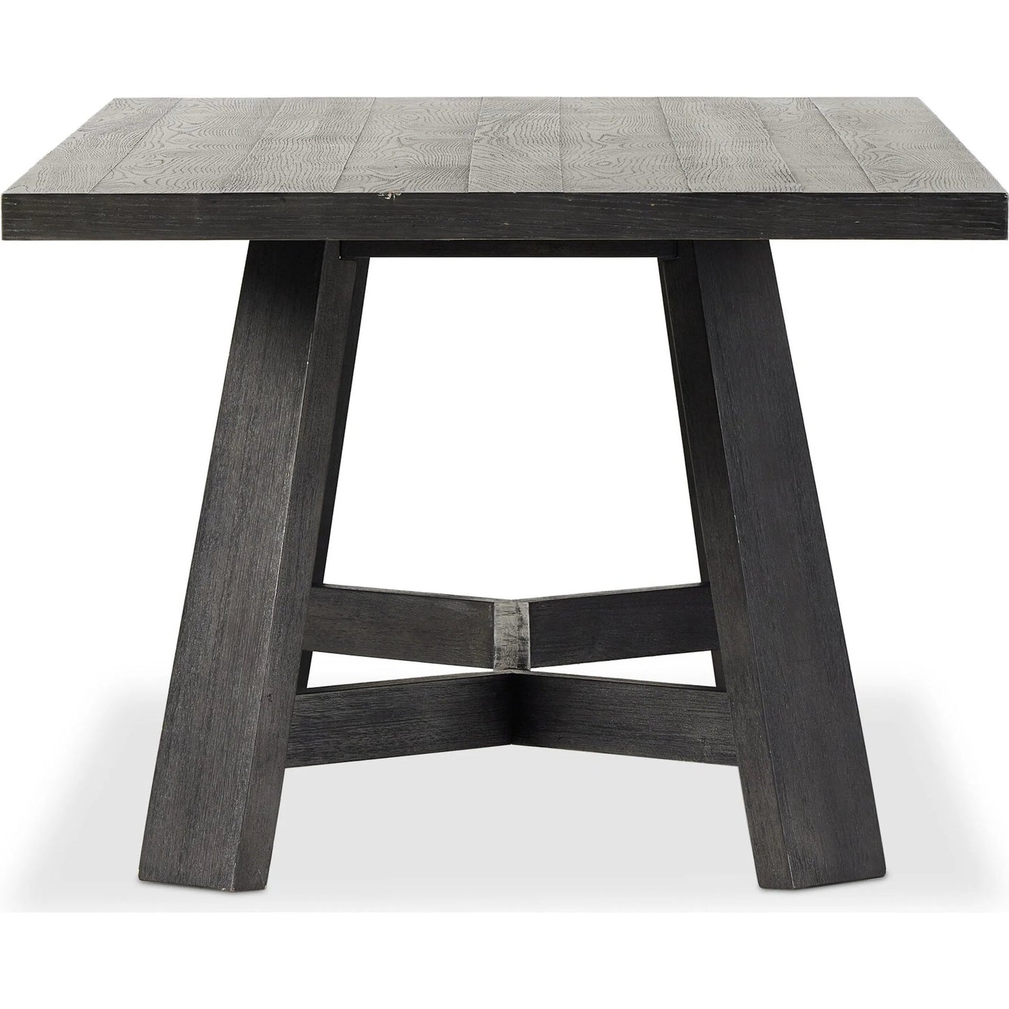 001 SI-2635336 | Additional Silo | Munich Dining Table by Four Hands in ebony oak veneer, ebony oak thin veneer, ebony parawood. Made from thick oak veneer, solid parawood in a unique style.