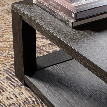 Thomas Coffee Table by Four Hands in bleached oak. Made from unique in a modern style.