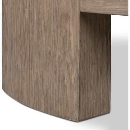 Sheffield Coffee Table by Four Hands. Made from oak veneer in a modern style.