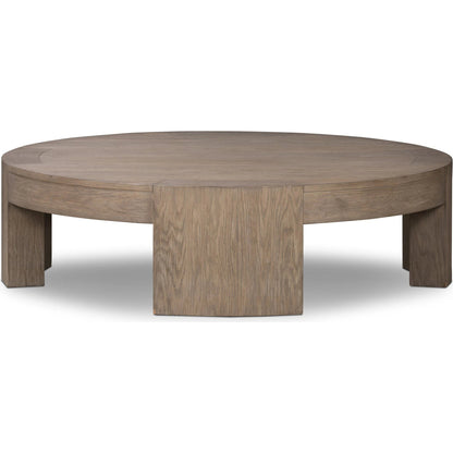 Sheffield Coffee Table by Four Hands. Made from oak veneer in a modern style.