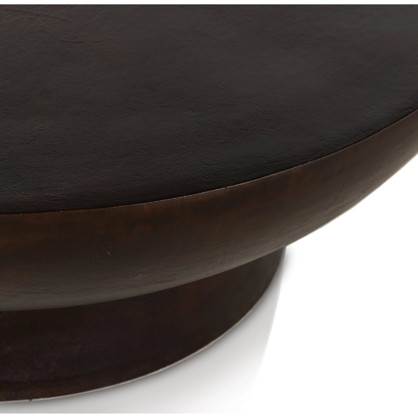 005 SI-1977775 | Additional Silo | Searcy Coffee Table by Four Hands in antique rust. Made from aluminum in a modern style.