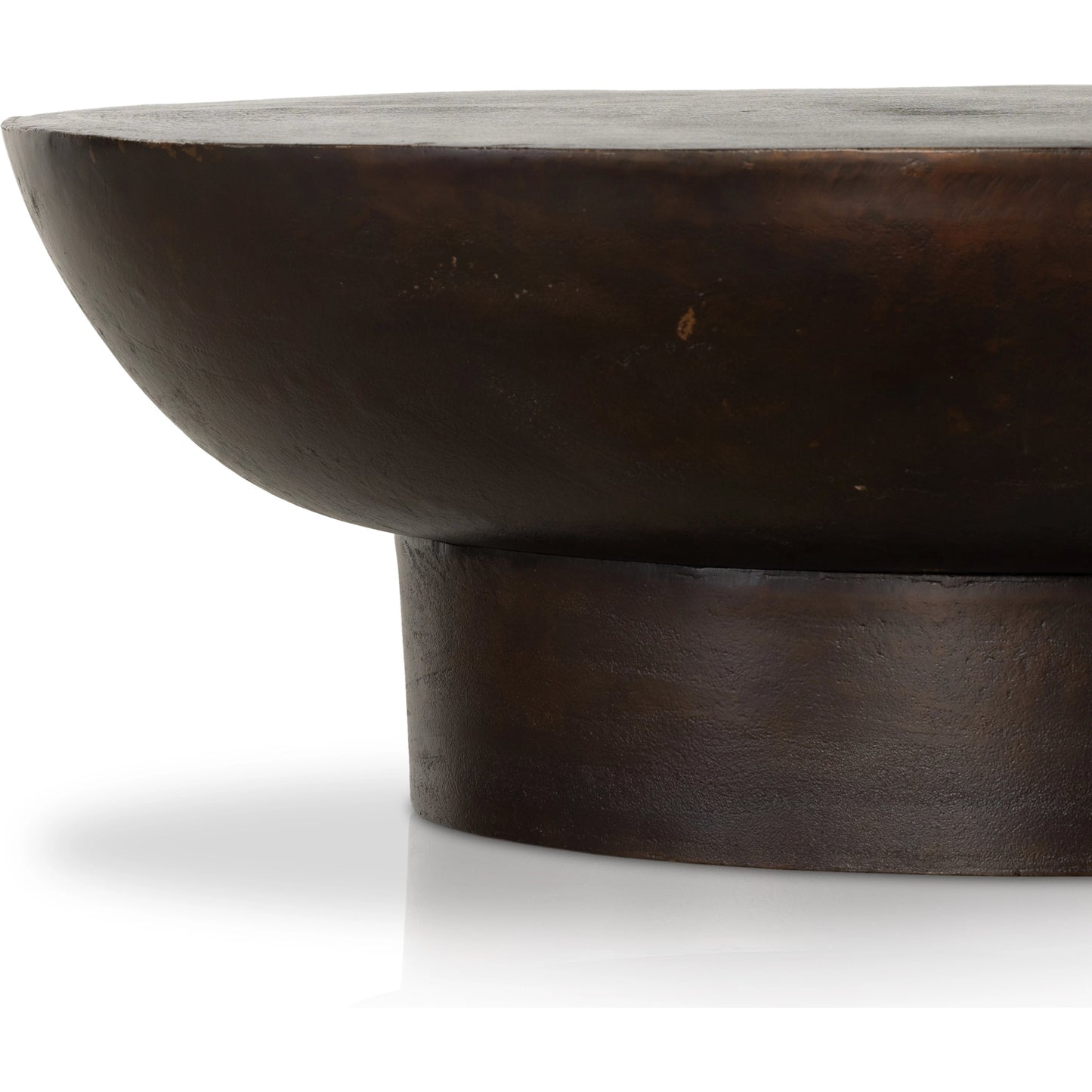 007 SI-1977775 | Additional Silo | Searcy Coffee Table by Four Hands in antique rust. Made from aluminum in a modern style.