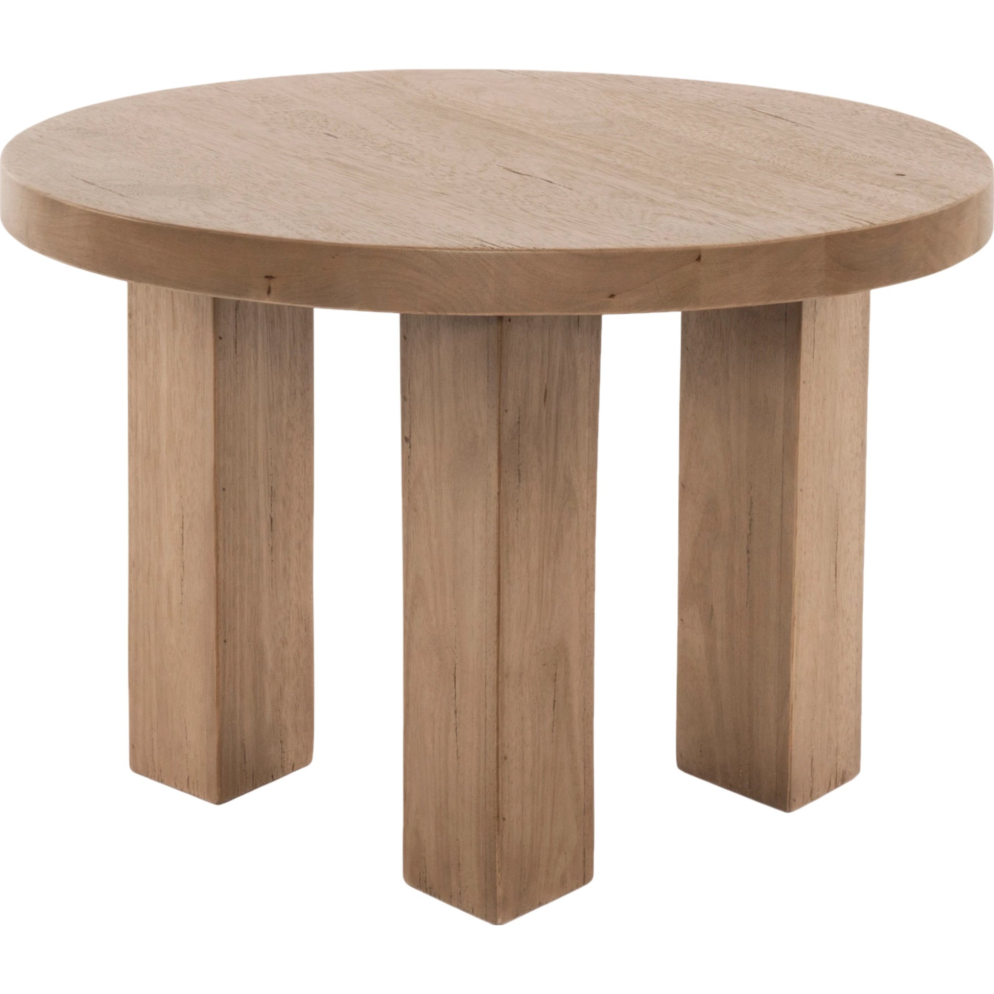 Mesa End Table by Four Hands. Made from solid parawood in a modern style.