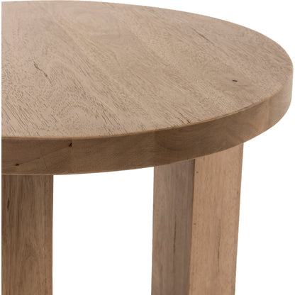 Mesa End Table by Four Hands. Made from solid parawood in a modern style.