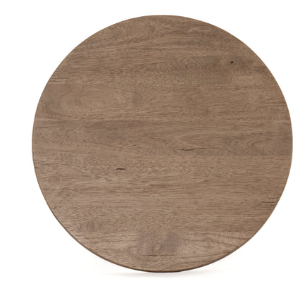 Mesa End Table by Four Hands. Made from solid parawood in a modern style.