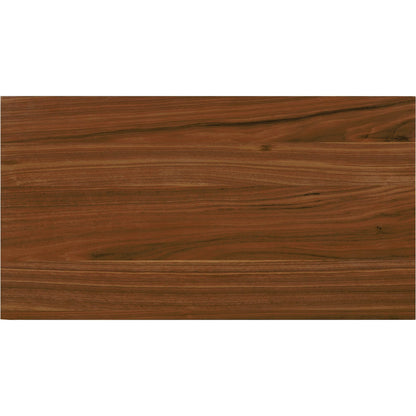 Arturo Nightstand by Four Hands in natural walnut. Made from walnut veneer, solid walnut in a modern style.