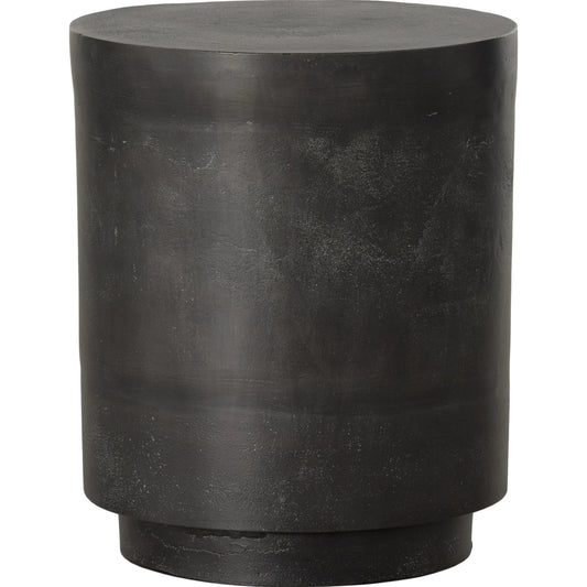 Javi Outdoor End Table by Four Hands. Made from aluminum in a modern style.