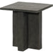 Terrell Outdoor End Table by Four Hands. Made from aluminum, engineered hardwood in a modern style.