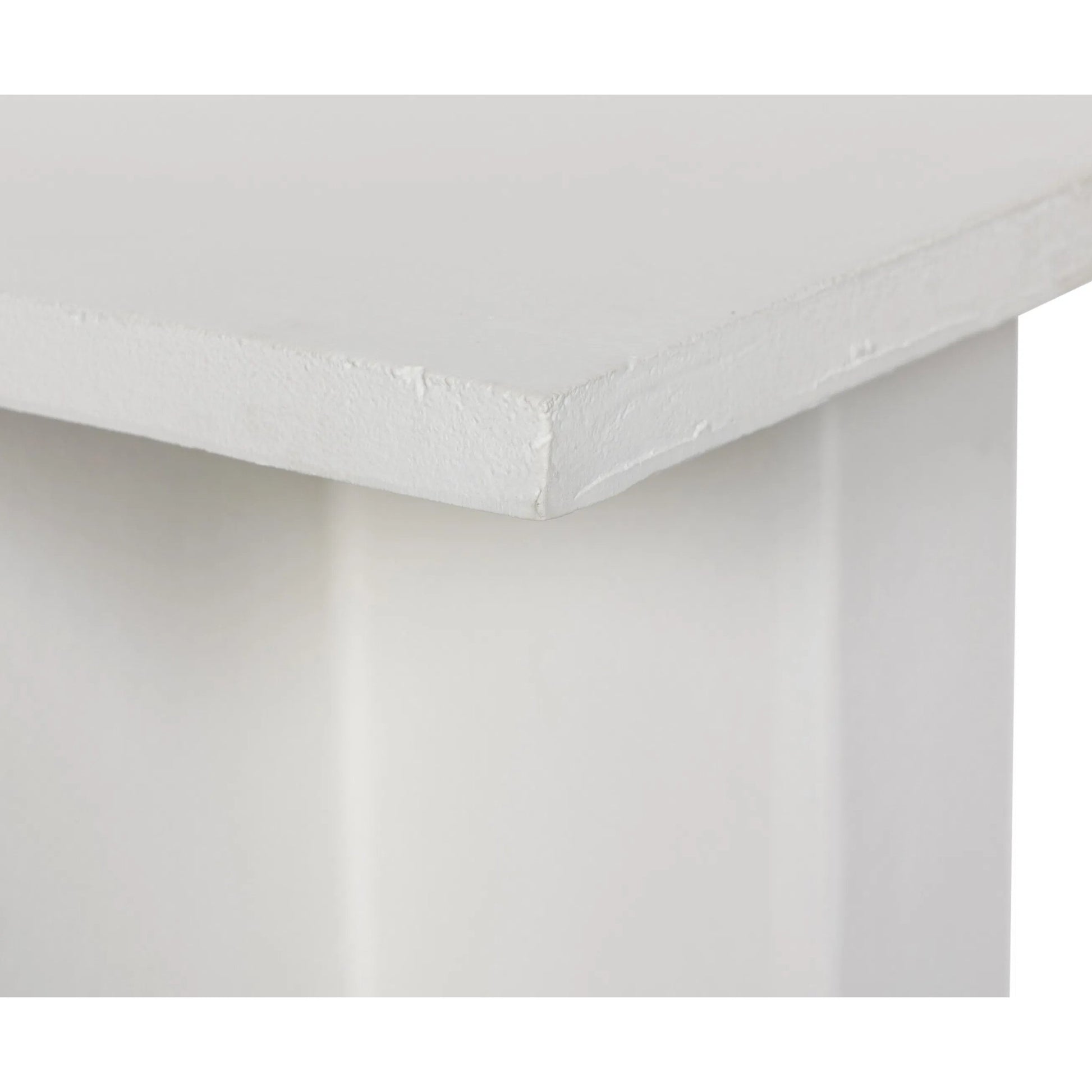 Terrell Outdoor End Table by Four Hands. Made from aluminum, engineered hardwood in a modern style.