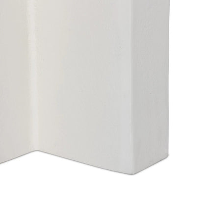 Terrell Outdoor End Table by Four Hands. Made from aluminum, engineered hardwood in a modern style.