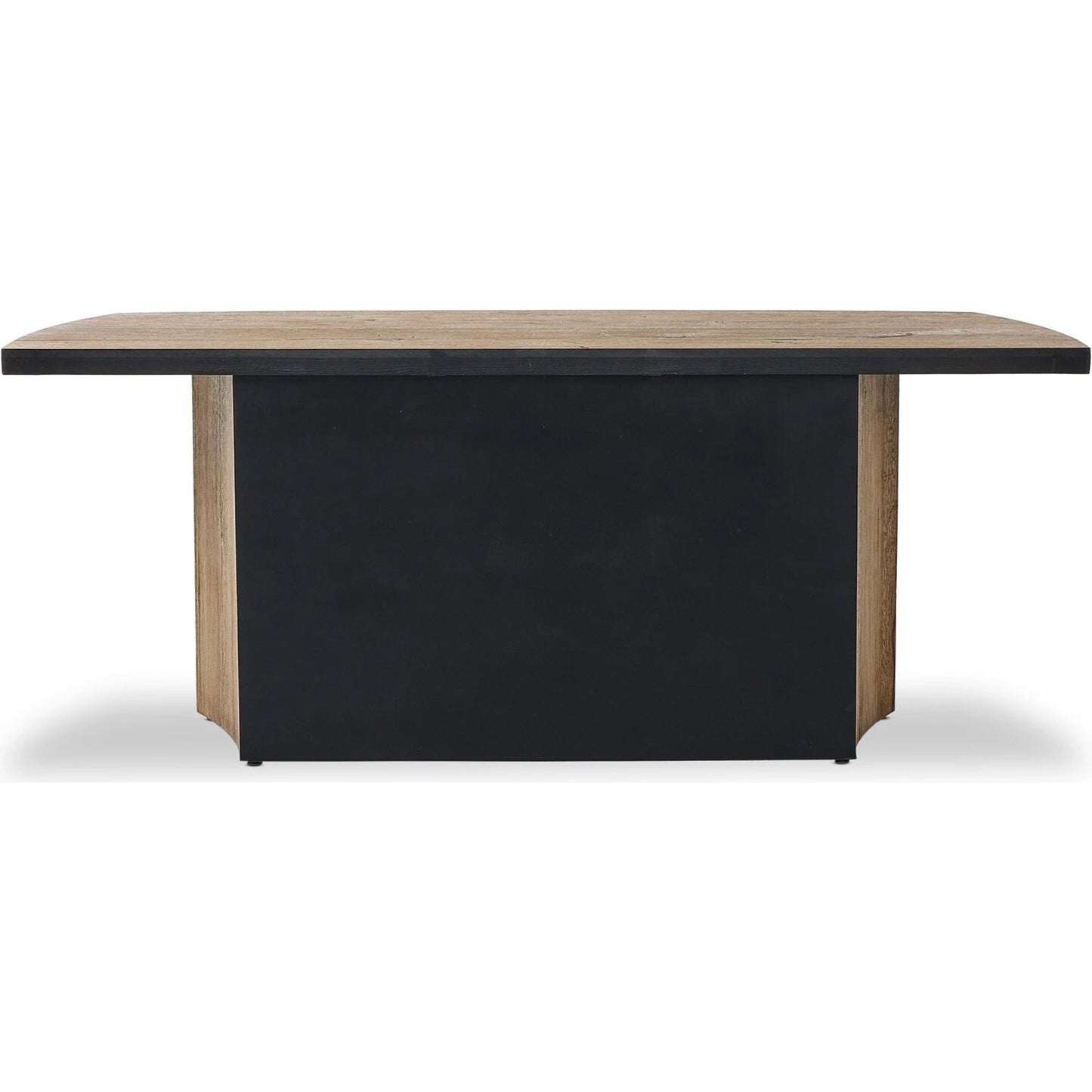 004 SI-2137238 | Additional Silo | Brinton Console Table by Four Hands in rustic oak. Made from thick oak veneer, engineered hardwood in a modern style.