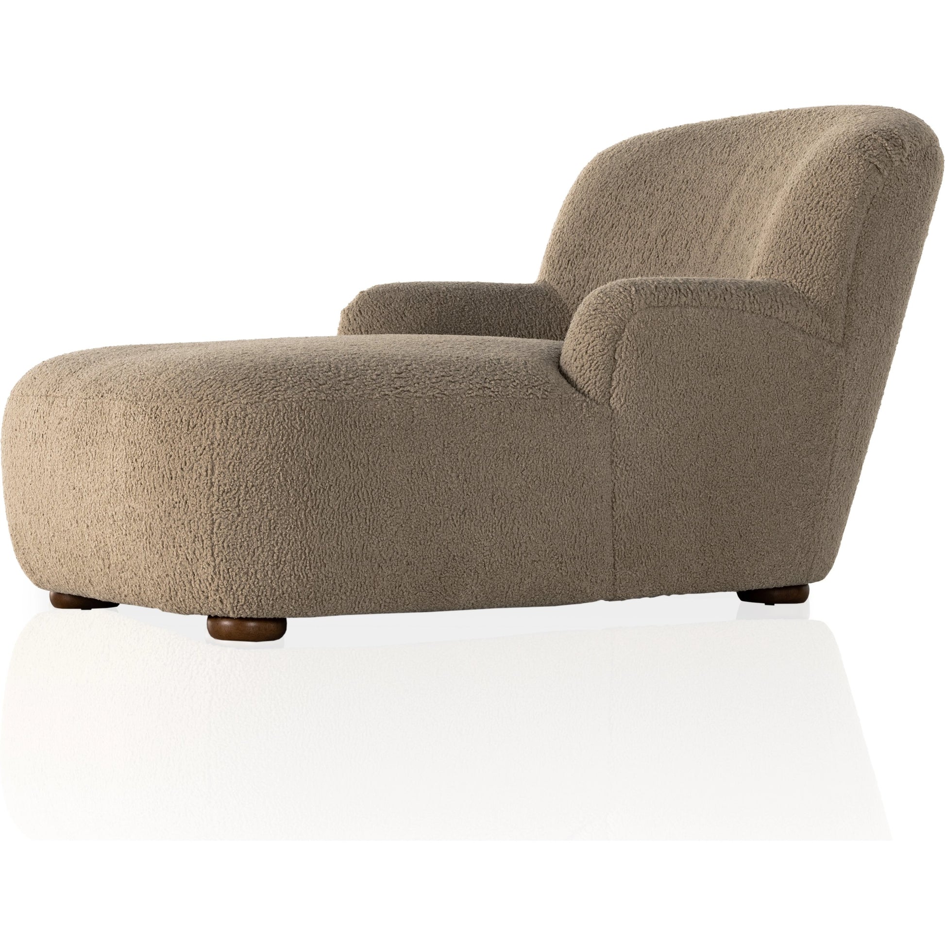 Kadon Chaise Lounge by Four Hands. Made from 100% polyester, solid parawood, 100% polypropylene in a modern style.