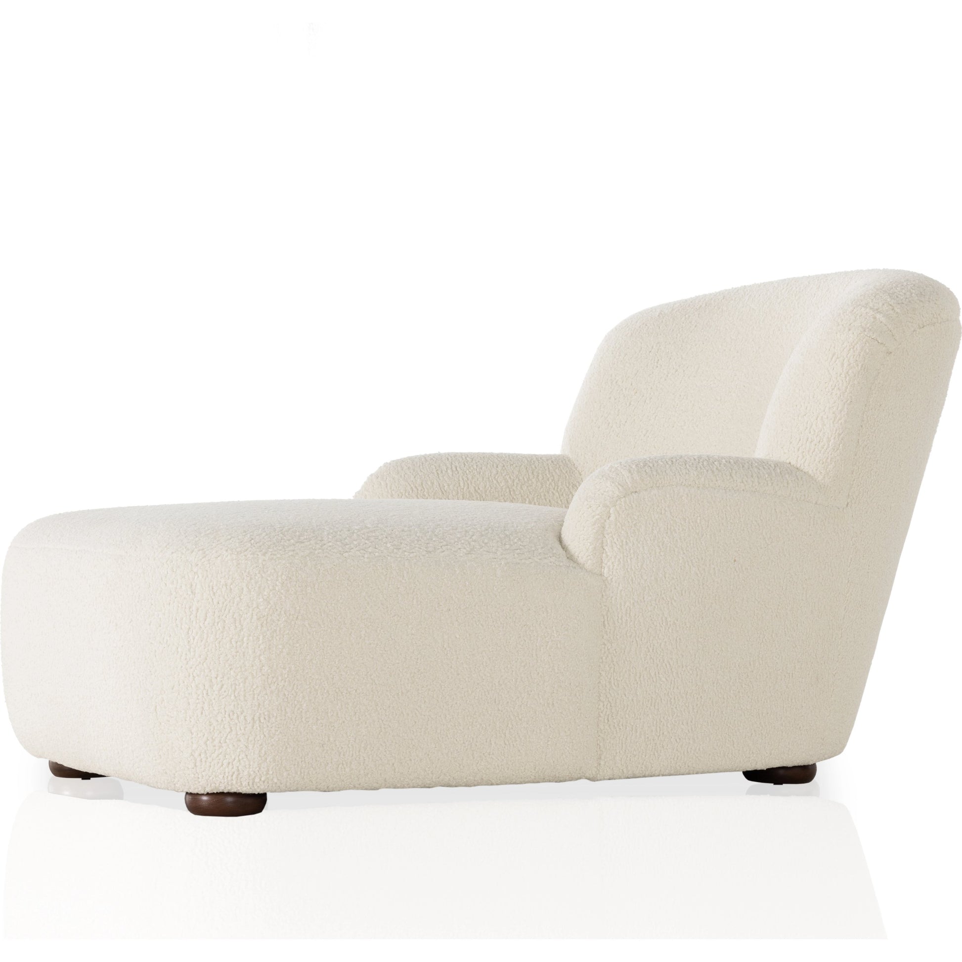 Kadon Chaise Lounge by Four Hands. Made from 100% polyester, solid parawood, 100% polypropylene in a modern style.