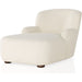 Kadon Chaise Lounge by Four Hands. Made from 100% polyester, solid parawood, 100% polypropylene in a modern style.