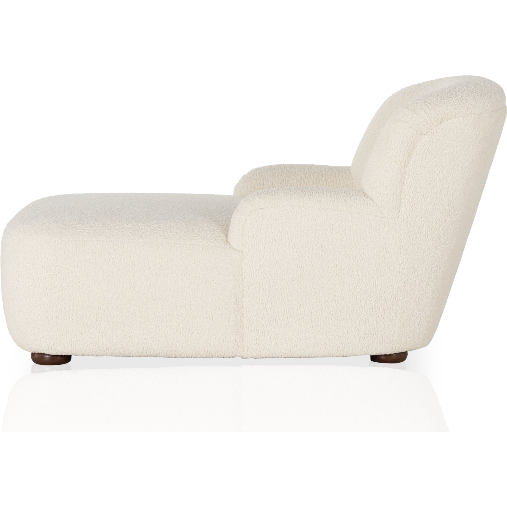 Kadon Chaise Lounge by Four Hands. Made from 100% polyester, solid parawood, 100% polypropylene in a modern style.