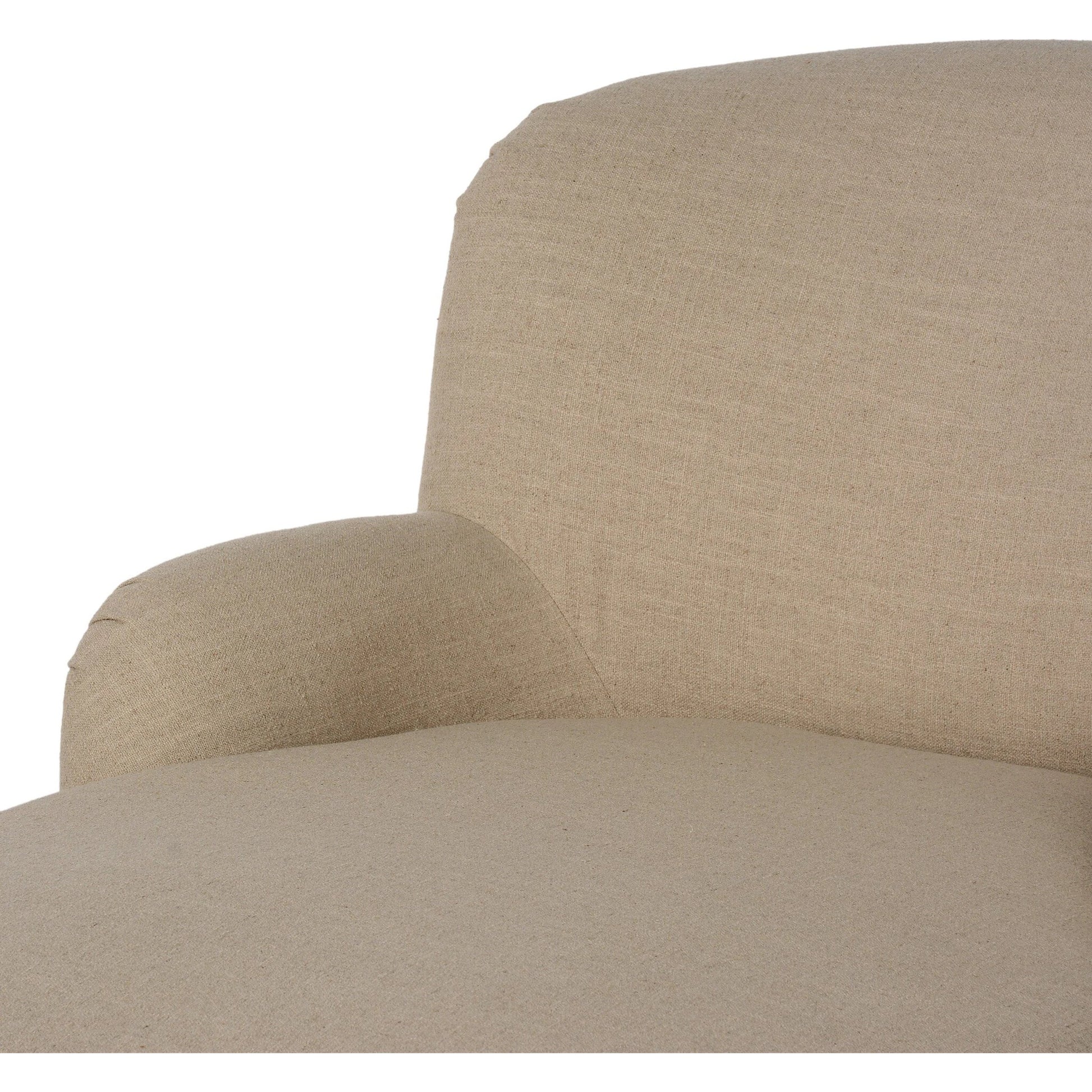 Kadon Chaise Lounge by Four Hands. Made from 100% polyester, solid parawood, 100% polypropylene in a modern style.