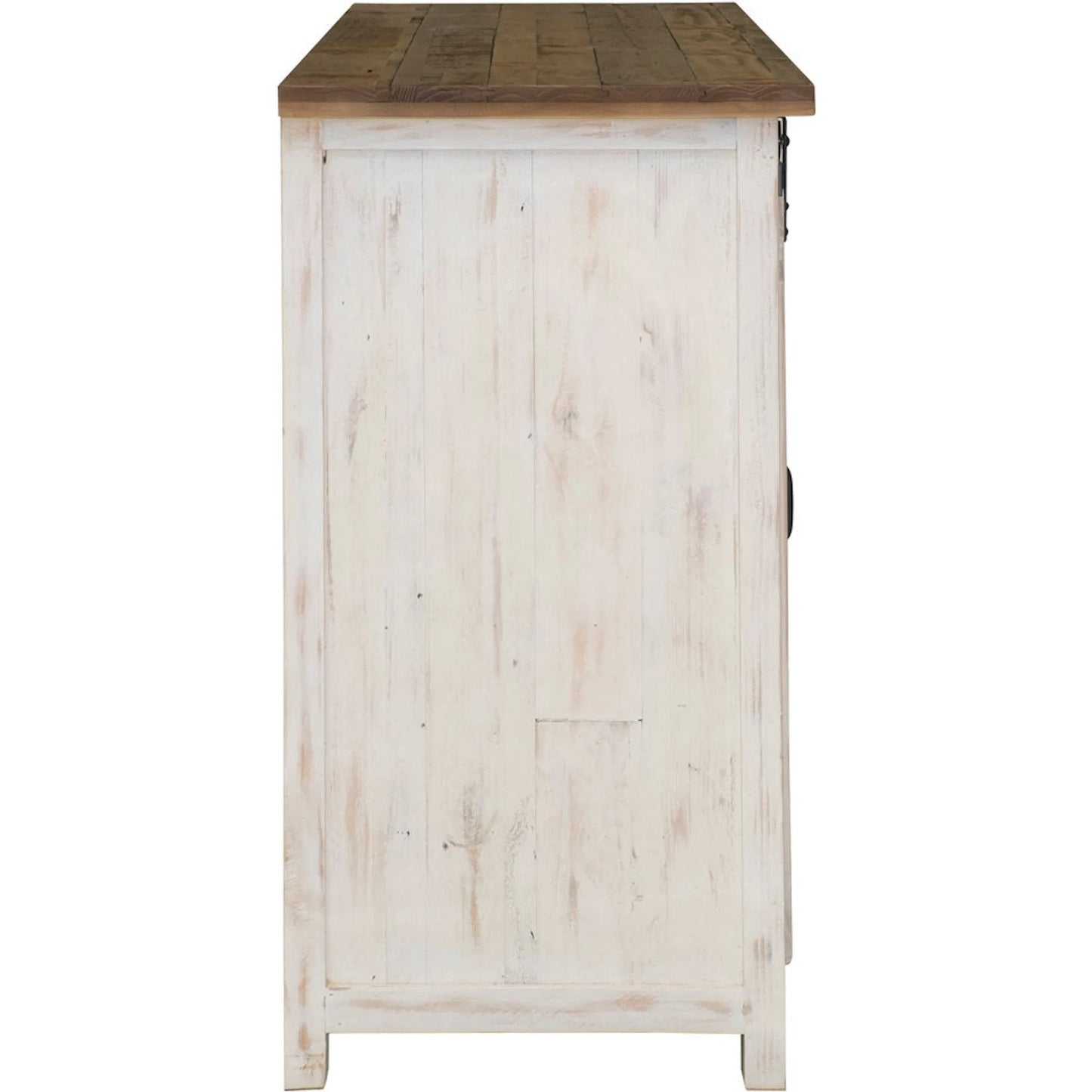 004 SR-818662 | Additional Silo | Provence Sideboard by LH Imports in white, brown. Made from reclaimed pine in a rustic style.