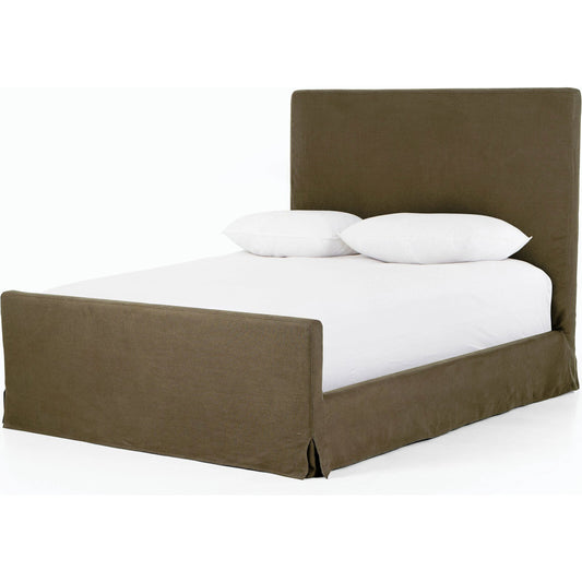 Daphne Slipcover Bed by Four Hands. Made from unique in a modern style.