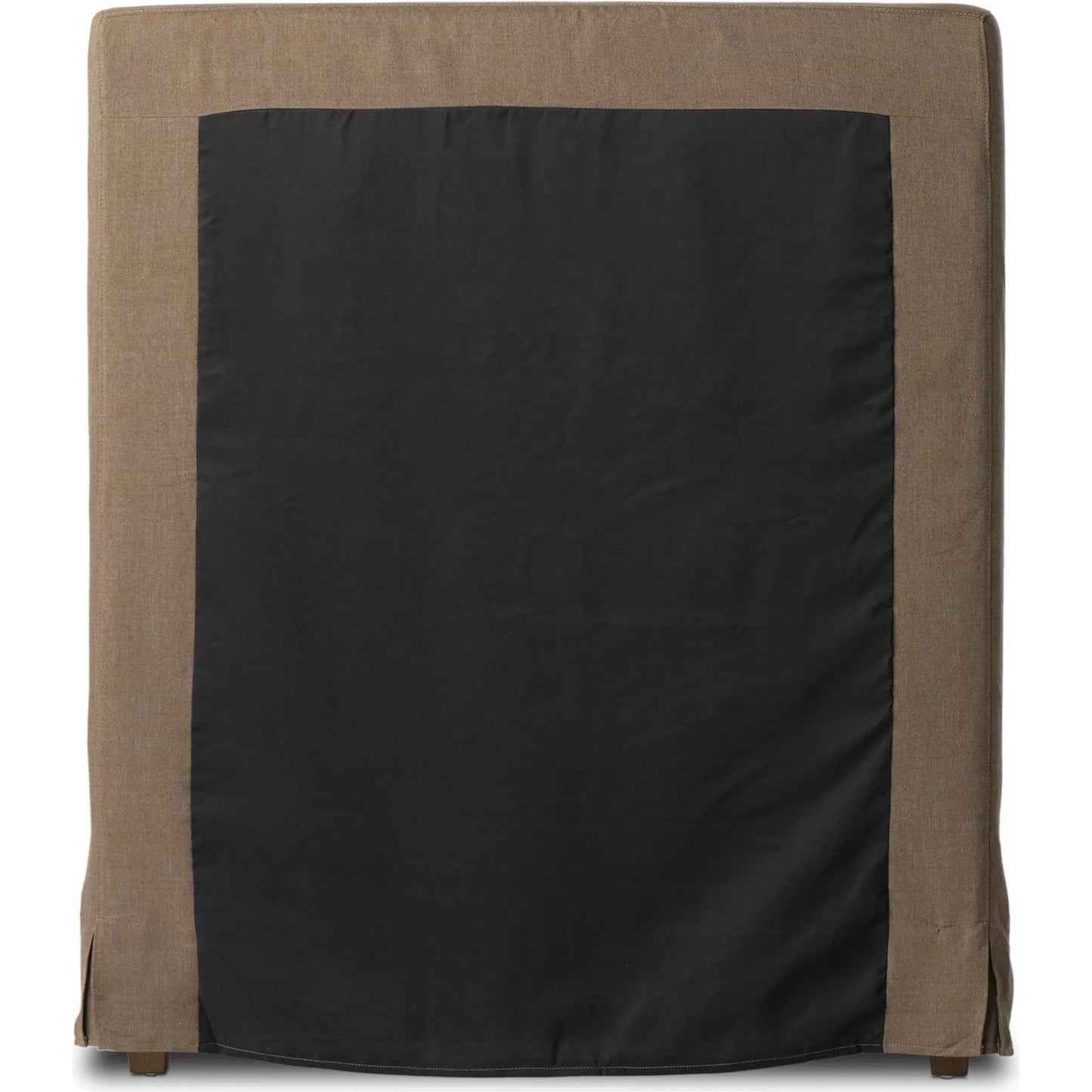 183 SI-2531610 | Additional Silo | Daphne Slipcover Bed by Four Hands. Made from 61% polyester, 31% viscose (rayon), 8% flax/linen, solid parawood in a modern style.