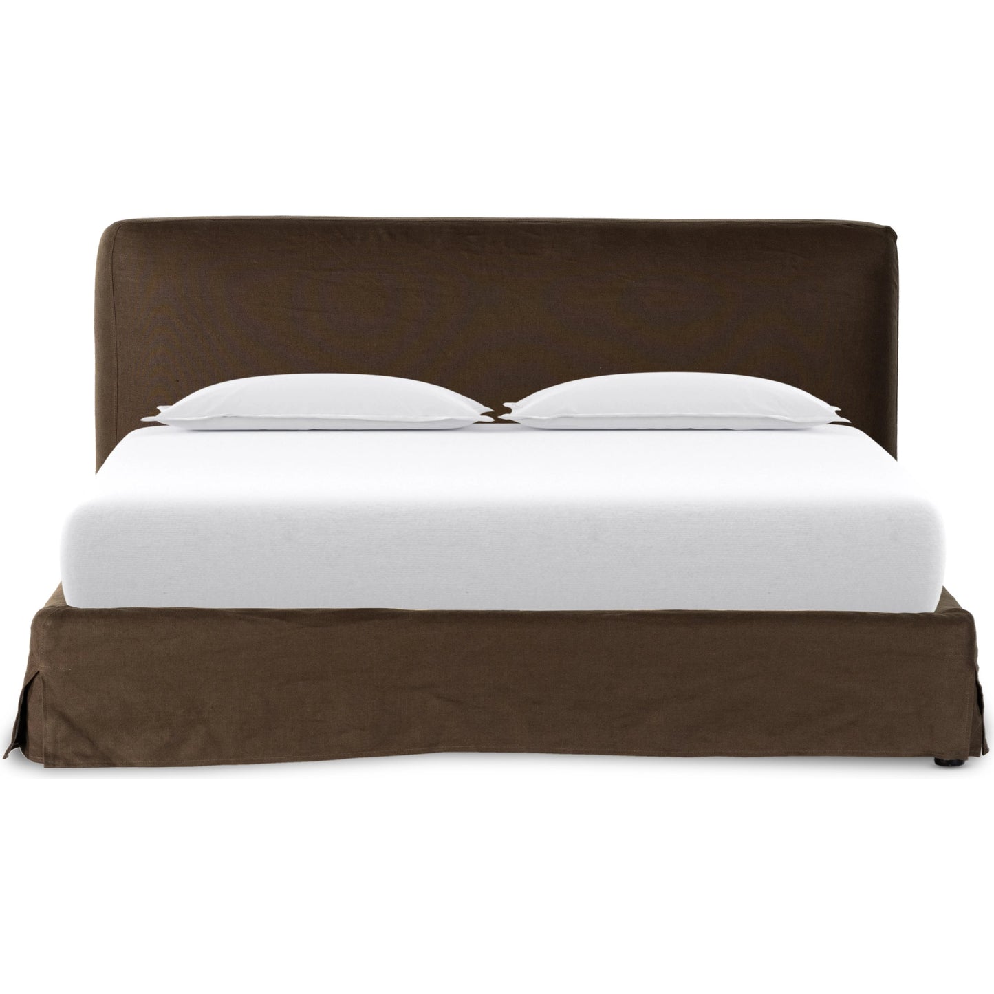 054 SI-1980024 | Additional Silo | Aidan Slipcover Bed by Four Hands. Made from 100% flax, linen, iron, 100% polyester in a modern style.