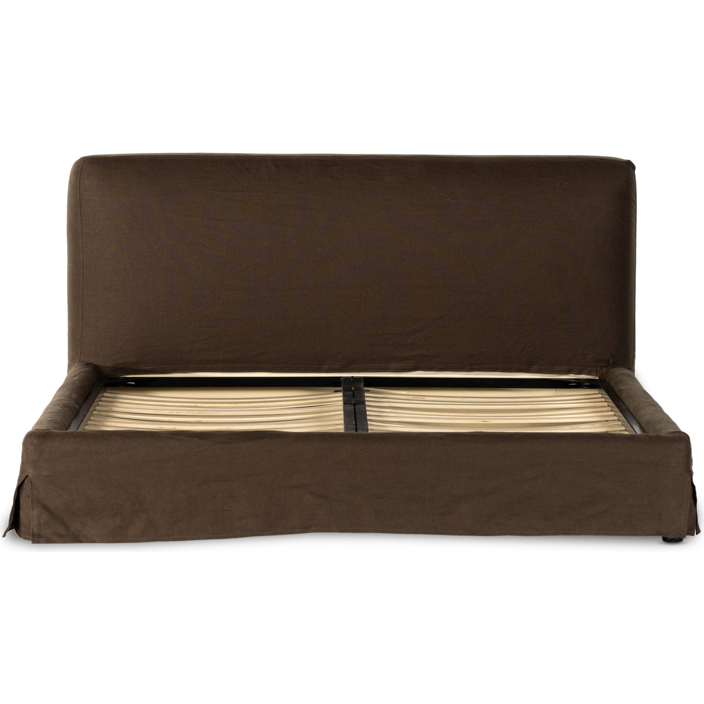 078 SI-1980024 | Additional Silo | Aidan Slipcover Bed by Four Hands. Made from 100% flax, linen, iron, 100% polyester in a modern style.