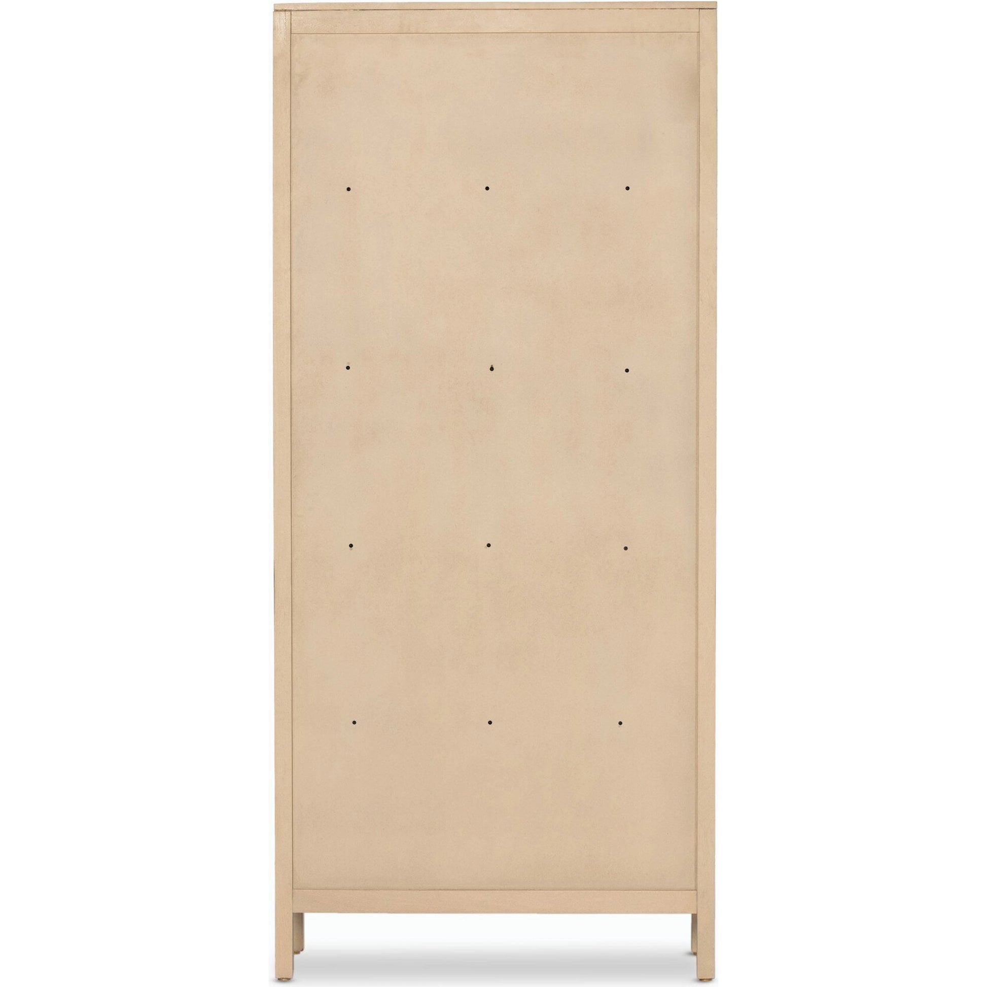 Caprice Tall Cabinet by Four Hands. Made from cane, solid mango in a modern style.