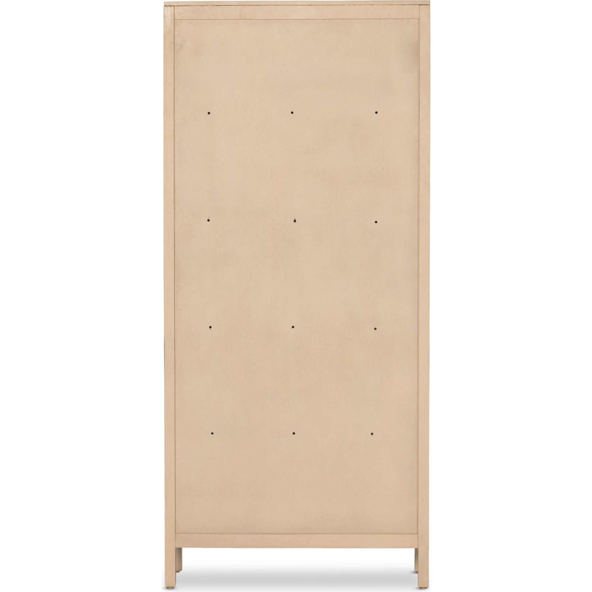 Caprice Tall Cabinet by Four Hands. Made from cane, solid mango in a modern style.