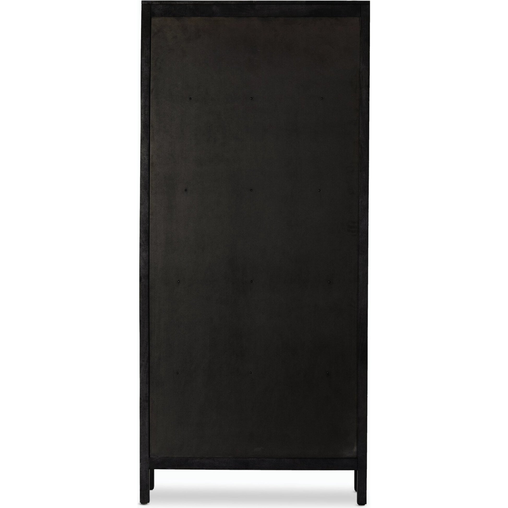 Caprice Tall Cabinet by Four Hands. Made from cane, solid mango in a modern style.