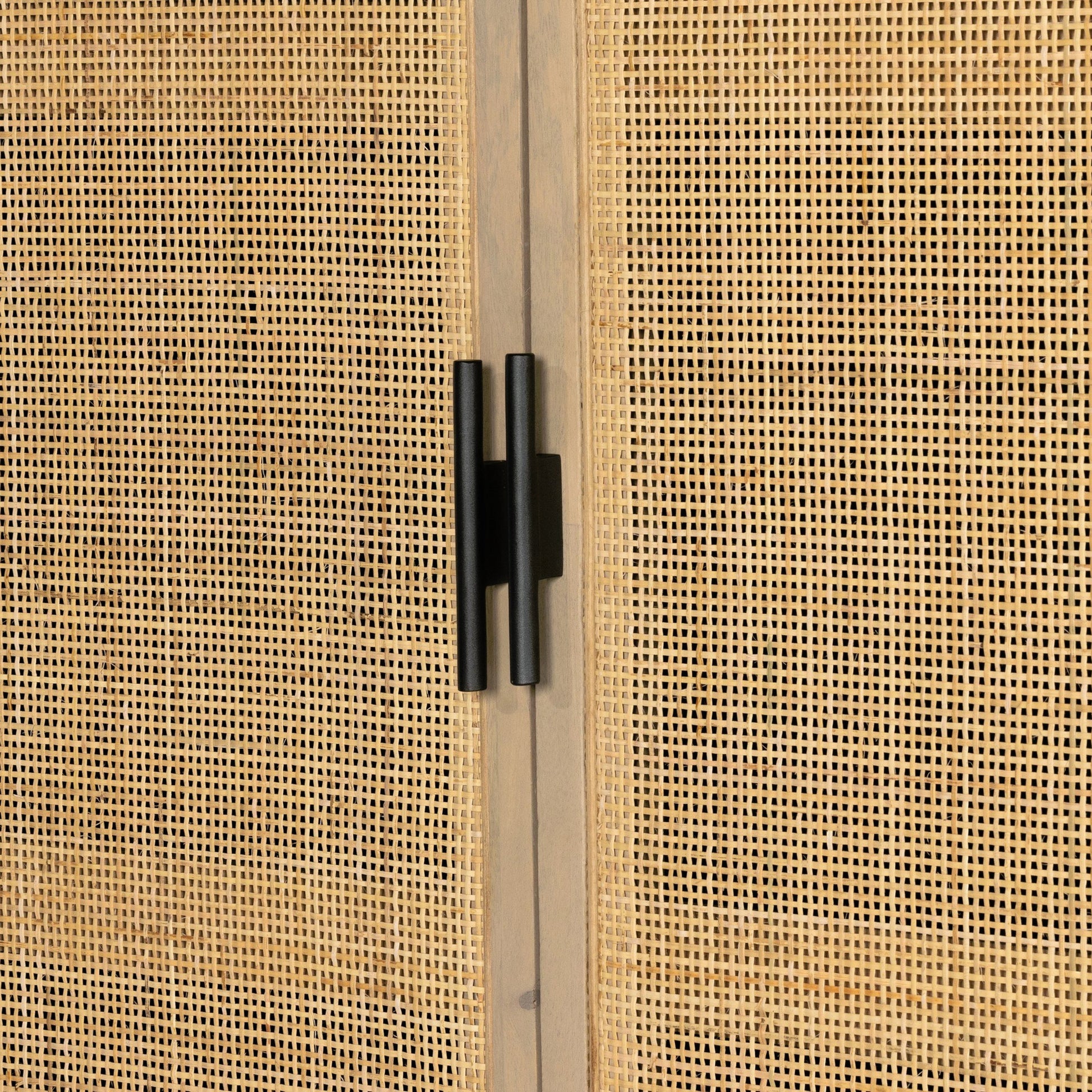 Caprice Tall Cabinet by Four Hands. Made from cane, solid mango in a modern style.