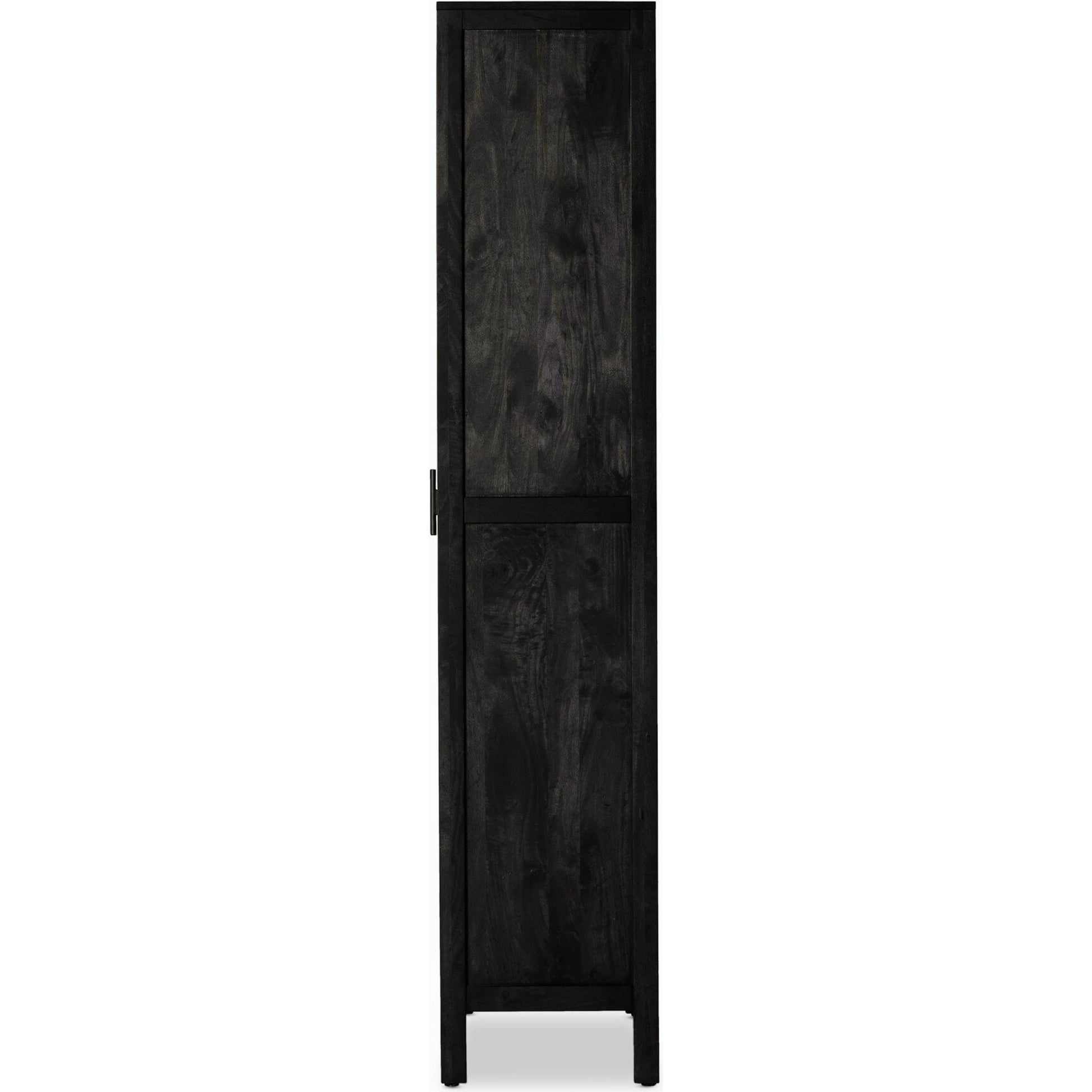 Caprice Tall Cabinet by Four Hands. Made from cane, solid mango in a modern style.