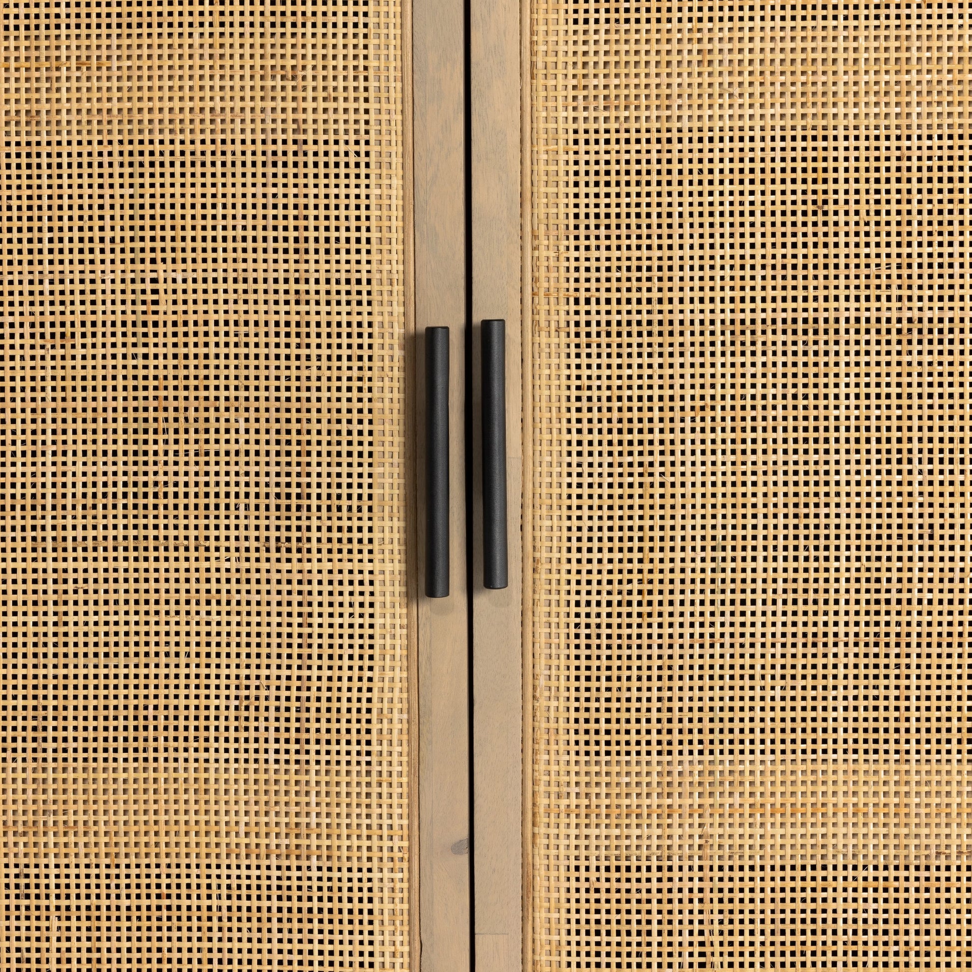 Caprice Tall Cabinet by Four Hands. Made from cane, solid mango in a modern style.